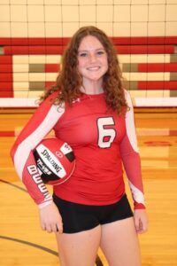 Varsity 2022 Addy Garcia #6 Addy Garcia (Sophmore)