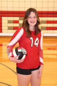 Varsity 2022 Madison MacKaig #14 Madison MacKaig (Sophomore)