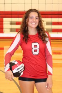 Varsity 2022 Mallory Offredi #8 Mallory Offredi (Sophmore)